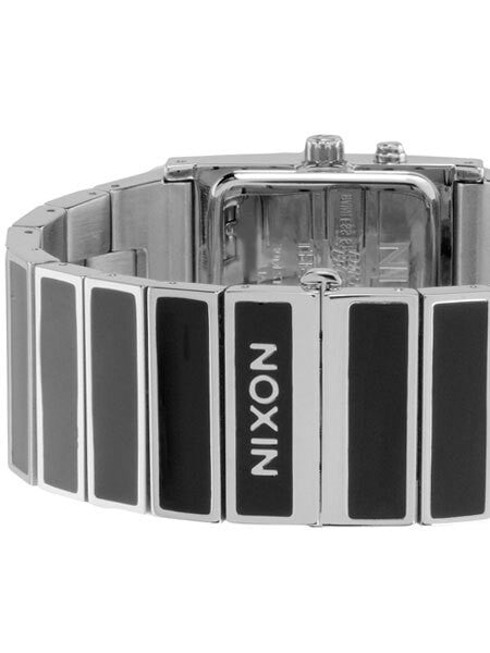 Nixon Rotolog Direct Drive Quartz Watch with Black Enamel Inlay