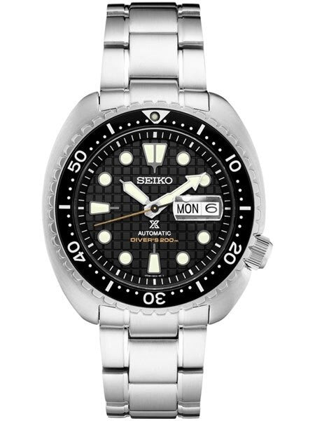 Seiko King Turtle Prospex Automatic Dive Watch with Black Dial and a Sapphire Crystal #SRPE03