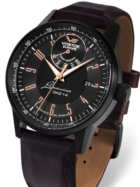 Vostok-Europe Men's Gaz-Limo Automatic with Power Reserve Indicator #560C520