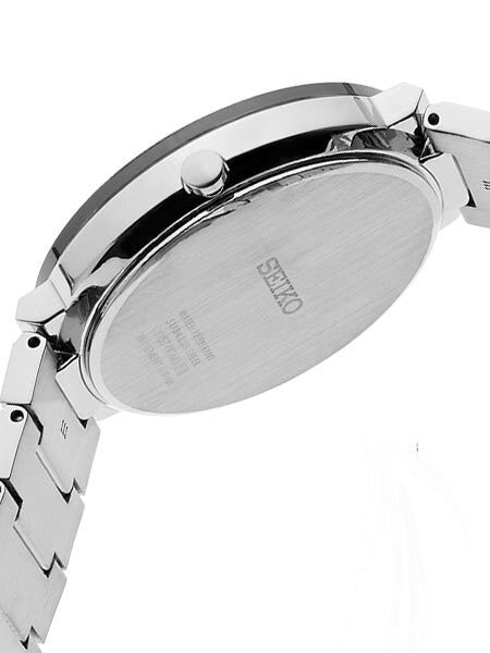 Seiko Sleek Solar Watch with 40mm Stainless Steel Case #SNE479