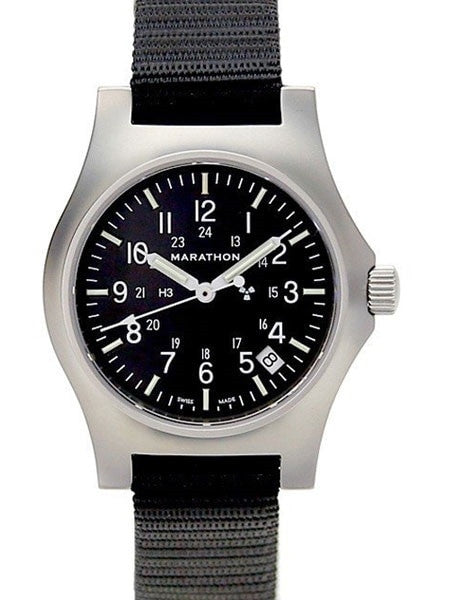激レア ダイヤ柄 MARS Marathon Swiss Quartz General Purpose Watch with Sapphire crystal