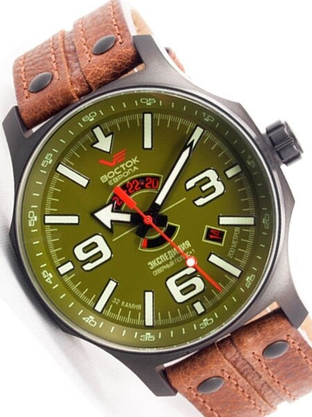 Vostok-Europe Expedition North Pole-1 Automatic Watch with 24-hour Sub-Dial #5954227