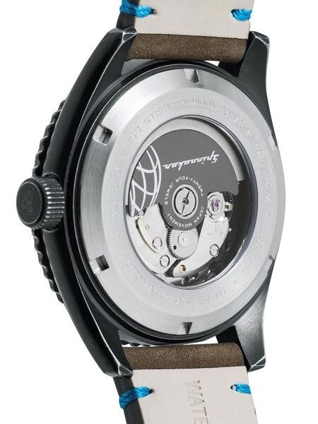 Spinnaker Wreck Automatic Vintage Style Sports Watch with Distressed IP Case #SP-5051-04