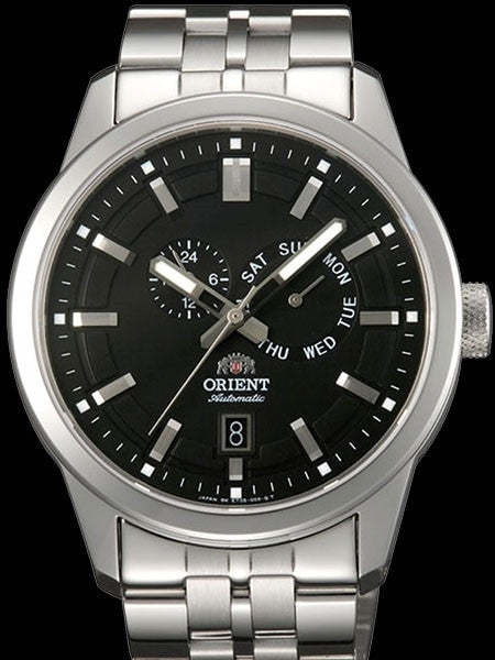 Orient Trooper Automatic Watch with Sapphire Crystal and 24-Hour Sub-Dial #ET0S001B