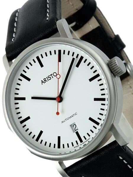 Aristo 3H146 Railways Styled Watch with Swiss Automatic Movement