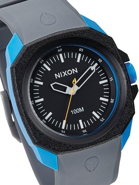 Nixon Ruckus Watch with 41mm Polycarbonate Case, White Hands and Markers #A349-1537