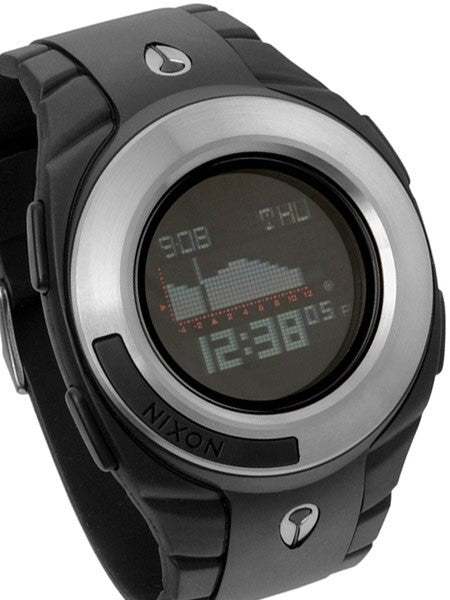 Nixon Outsider Tide Watch with Chronograph, Dual Time, Tide Info