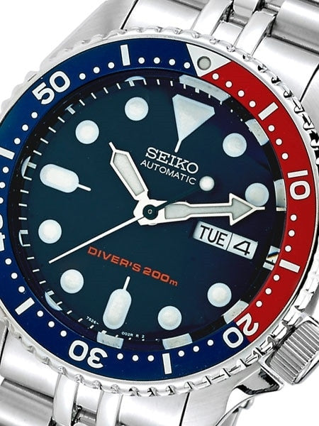 Seiko SKX009 Divers Watch Strapcode Super-J "Louis" Edition with a Domed AR Sapphire Crystal #SKX009