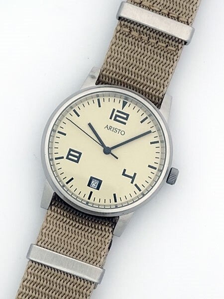 Aristo Beach Hunter Watch with Swiss Ronda Quartz Movement #7H115