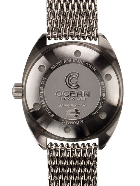 Ocean Crawler Core Diver Swiss Automatic Watch with AR Sapphire Crystal #CD-520