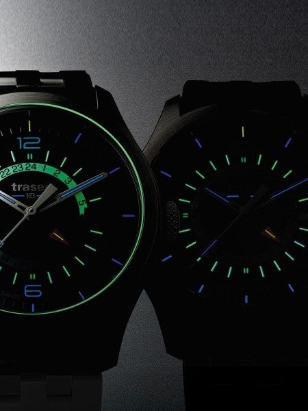 Traser P59 Aurora GMT, Dual-Time Watch with an Anti-Reflective Sapphire Crystal #107035