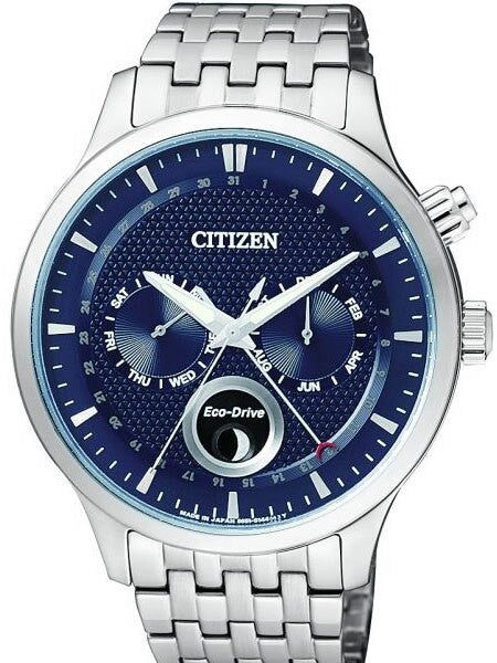 Citizen Calendar, Moonphase Watch with Sapphire Crystal #AP1050
