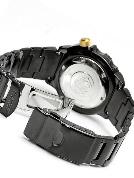 Seiko Prospex Black ion Monster with Seiko 4R36, 24-Jewel Automatic Movement #SRP583