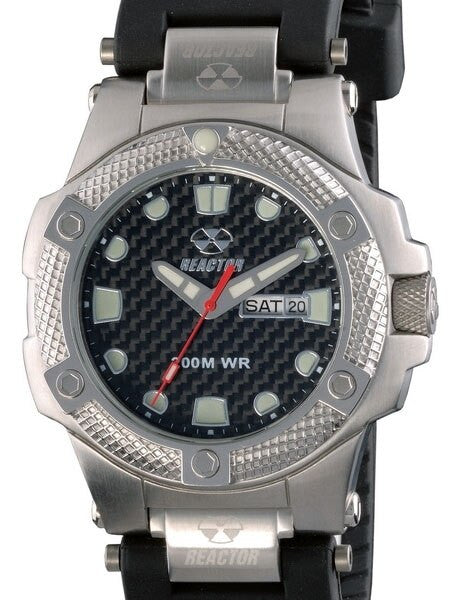 Reactor Meltdown Watch with SuperLuminova Illumination, Stainless Steel Case and Bracelet #72801