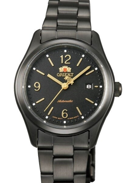 Orient Eve Women's Automatic Dress Watch with Black Dial, Black Case and Bracelet #NR1R001B