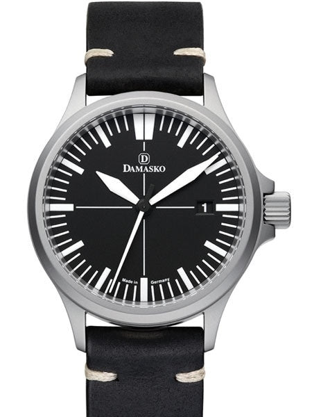 Damasko Swiss DS30 Automatic Watch with a 39mm Bead-Blasted Submarine Steel Case #DS30
