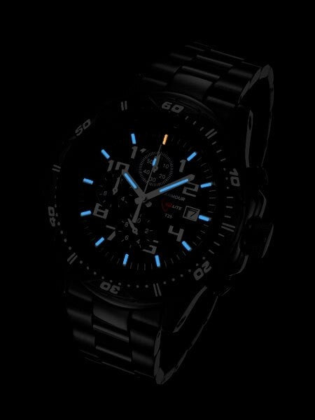 Armourlite Professional Series Chronograph with Tritium Illumination and Shatterproof Crystal #AL45-B
