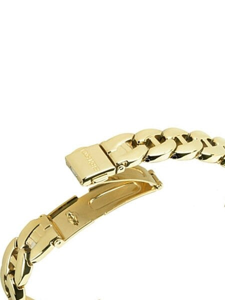 Seiko Ladies Solar Dress Watch with Goldtone Hands and Markers #SUP338