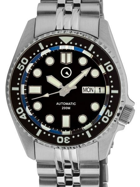 Scratch and Dent - Islander 38mm Automatic Dive Watch  AR Sapphire Crystal, and Luminous Ceramic Bezel Insert #ISL-05