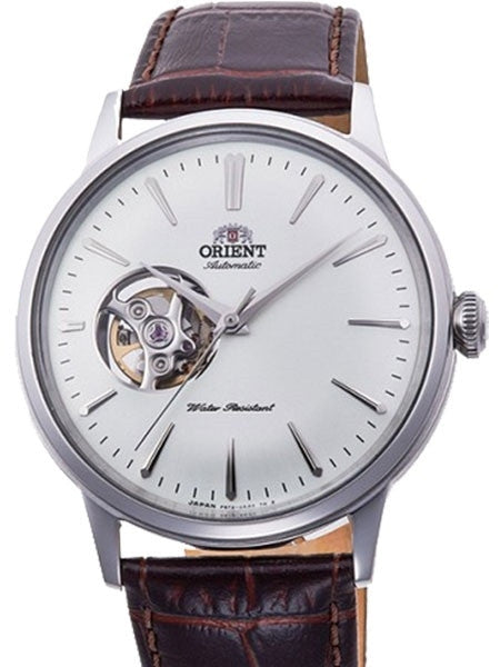 ORIENT Automatic Open Heart 腕時計 本体 Orient Bambino Open-Heart Automatic Watch with White Dial and