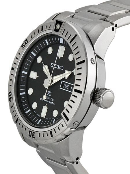 Seiko Prospex Black Dial Mohawk with Seiko 4R36, 24-Jewel Automatic Movement #SRP585