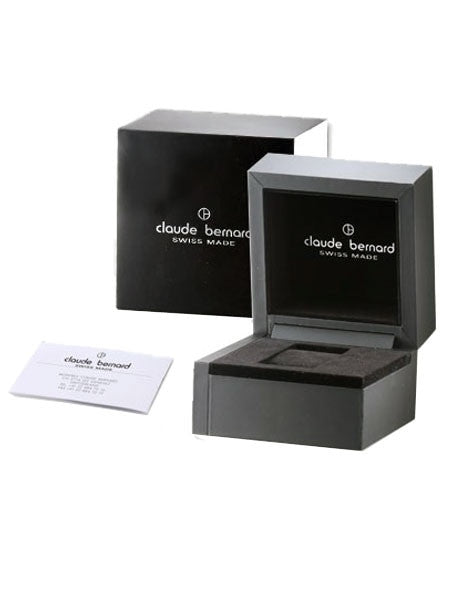 Claude Bernard Unique and Stylish Big Date and Pointer Day Watch #34004-37R-AIR
