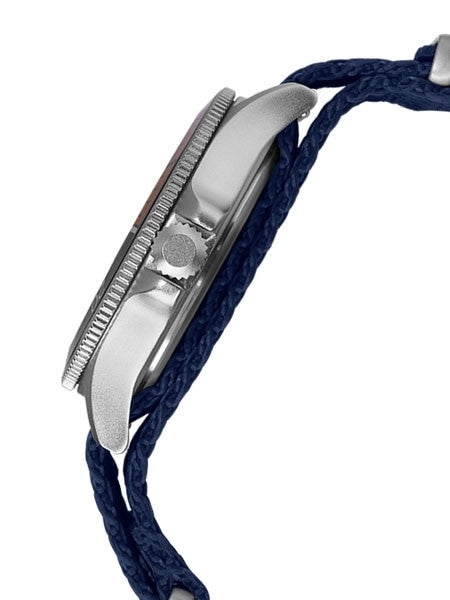 Timex 43mm Allied Coastline Quartz Watch with Blue Dial and INDIGLO Night-Light #TW2T30400VQ