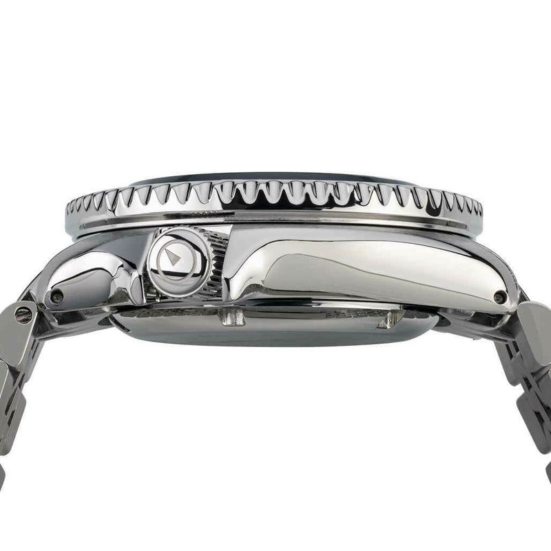 Islander Automatic Dive Watch with AR Sapphire Crystal, Dual-Time Luminous "Batman" Bezel Insert #ISL-86