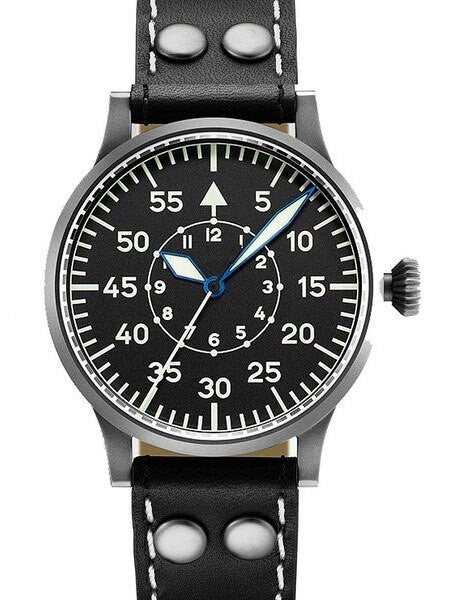 Laco 45mm, Mini-Replica Type B Dial Swiss Mechanical Pilot Watch with Sapphire Crystal #861951