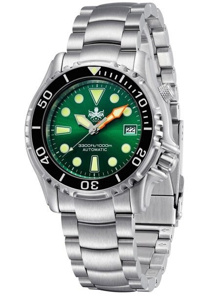 PHOIBOS 1000-Meter Ocean Master Automatic Dive Watch with Sapphire Crystal #PY005A