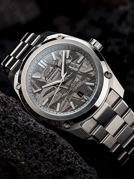 Formex Essence Steel Swiss Automatic Chronometer Space Rock Limited Edition #0330-9-6391-100