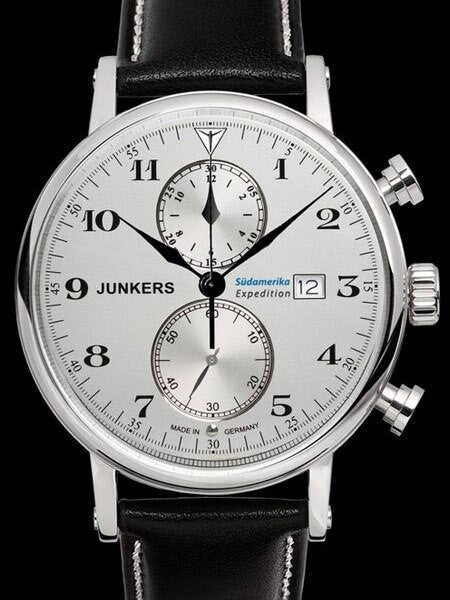 Junkers Expedition South America Quartz Chronograph with 12-Hour Totalizer #6586-1