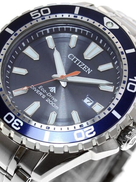 Citizen Eco-Drive Promaster 200 Meter Scuba Diver Watch with Bracelet #BN0191-80L