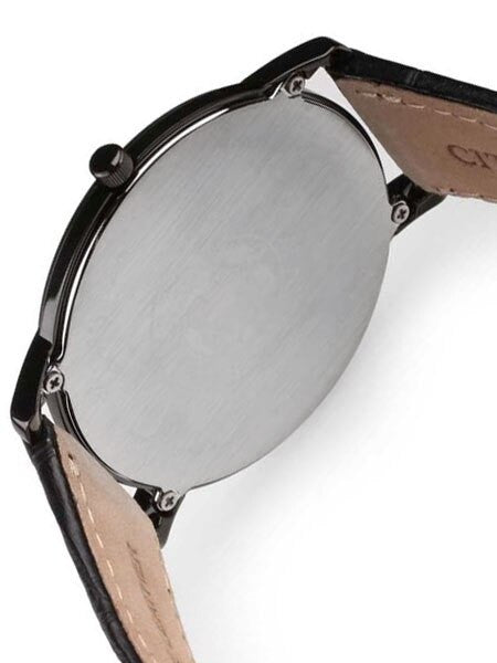 Citizen Ultra-Thin Stiletto Eco-Drive Dress Watch with Black Dial and Sapphire Crystal #AR1135-10E