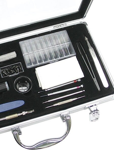 Professional Watch Tool and Strap Change Kit with Aluminum Case #TSA6002