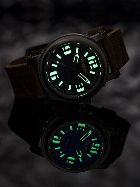 Lum-Tec 48mm High-Beat Automatic Watch with AR Sapphire Crystal #600M-3