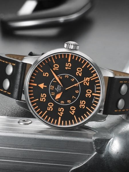 Laco Palermo Type B Dial Automatic Pilot Watch with Sapphire Crystal #861966