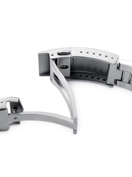 Strapcode Stainless Steel Super 3D Oyster Bracelet for Orient