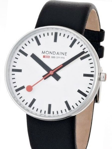 Mondaine Railways Quartz Dress Watch with 42mm Stainless Steel Case #A660-30328-11SBB