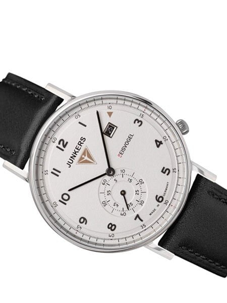 Junkers Eisvogel F13 Swiss Quartz Dress Watch with Small Seconds, Date  #6730-1