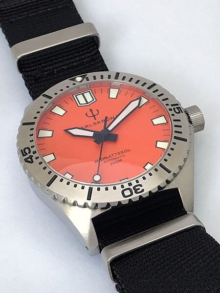 Karlskrona Midnattssol 300-Meter Automatic Dive Watch with 43mm Case #MID-OND