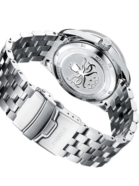 PHOIBOS Wave Master 300-Meter Automatic Dive Watch with AR Sapphire Crystal #PY010C