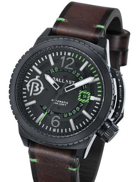 Ballast Trafalgar Automatic Watch with Unique Bezel System #BL-3133-06
