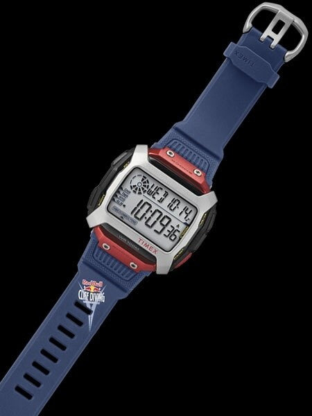 Timex Commandâ¢ X Red BullÂ® Cliff Diving 54mm Resin Strap Watch #TW5M20800JR