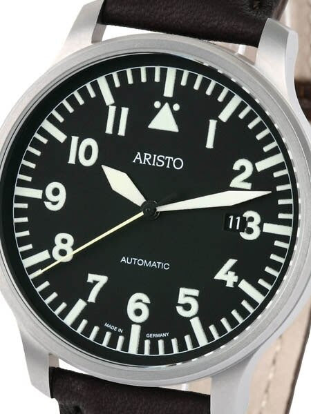 Aristo 3H114 42mm Aviator Swiss Automatic (self-winding) Watch