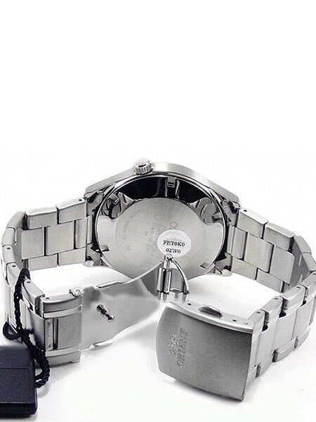 Orient Cosmos Automatic Watch with 24-hr Sub-dial and Day-Date #ET0K002W