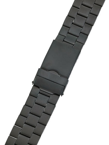 Vollmer Black PVD Bracelet with Deployant Clasp #03382H0 (22mm