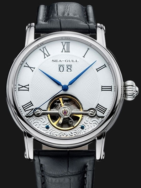 Sea-Gull 40mm Automatic Watch with Big Date, Sapphire Crystal #819.382