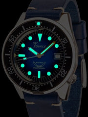 Squale 500 Meter Swiss Made Automatic Dive Watch with Ombre Blue Dial  #1521-PROFD