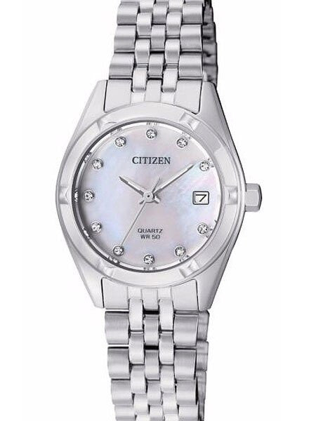 Citizen Ladies Dress Watch with with Mother of Pearl Dial #EU6050-59D